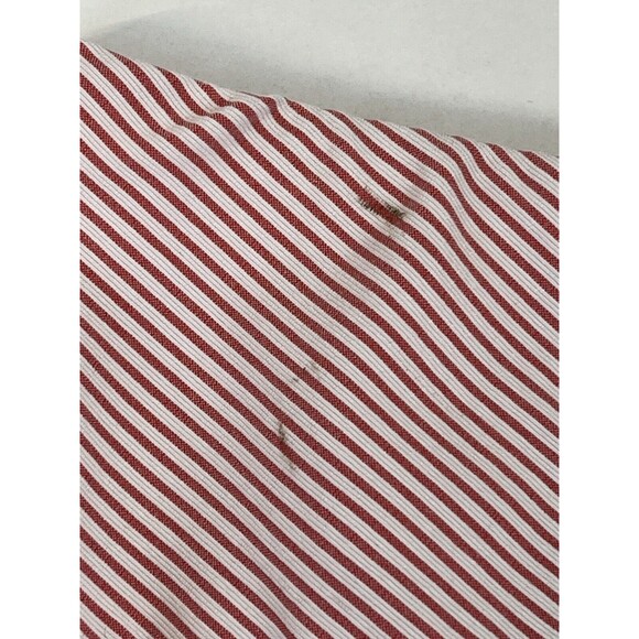 Peck and Peck Pull On Walking Shorts Red/White Pinstripe. Stretch Womens Sz 10. - Picture 8 of 8